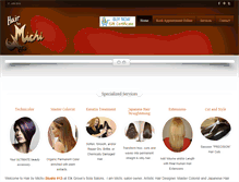 Tablet Screenshot of hairbymichi.com